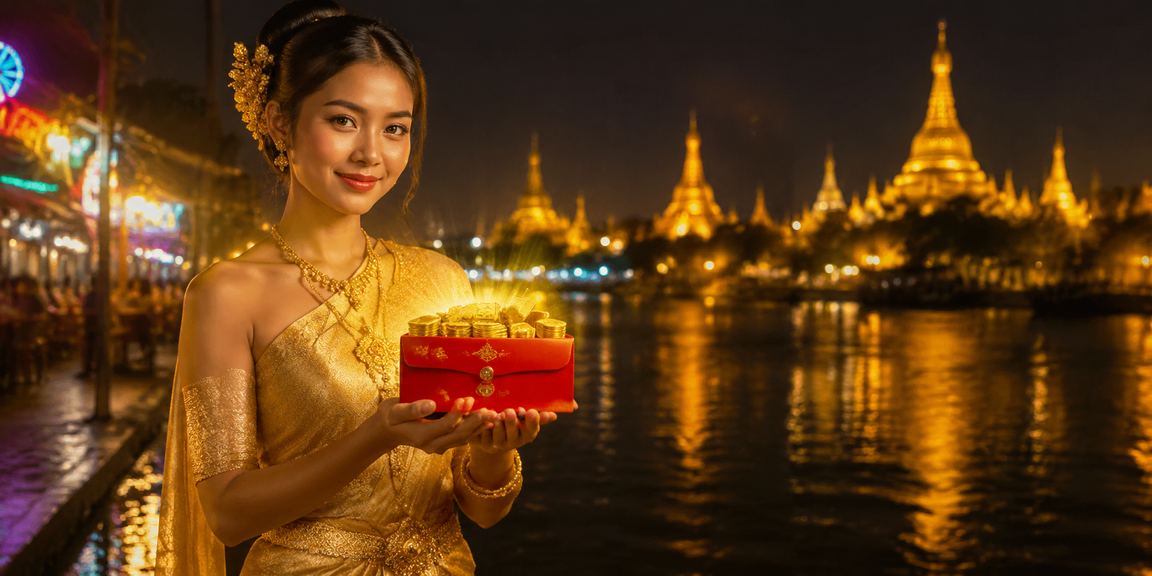 ပုဂံ ပုတီးများနှင့် ကြယ်ပုံစံ အနီရောင် လက်မှုပ်များ